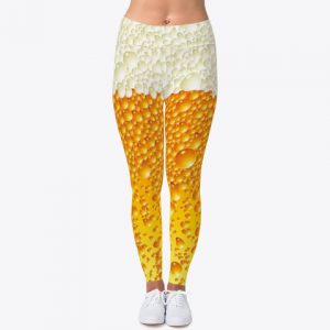 Custom Beer Leggings Workout Leggings